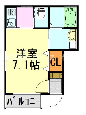 タウンハウス大森の間取り