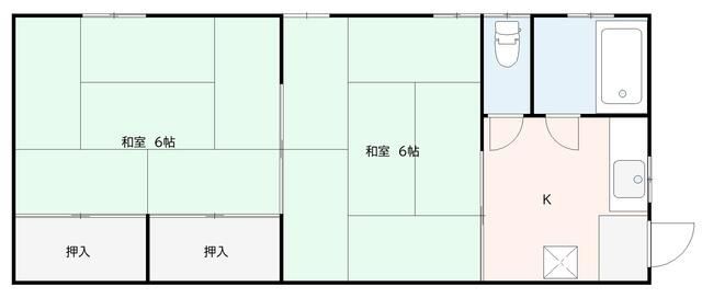 サカエハイツの間取り