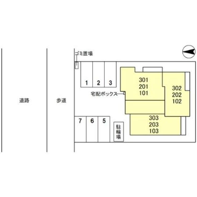 【和歌山市杉ノ馬場のアパートのその他共有部分】