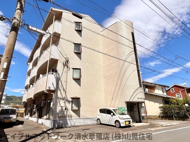 【静岡市清水区長崎南町のマンションの建物外観】