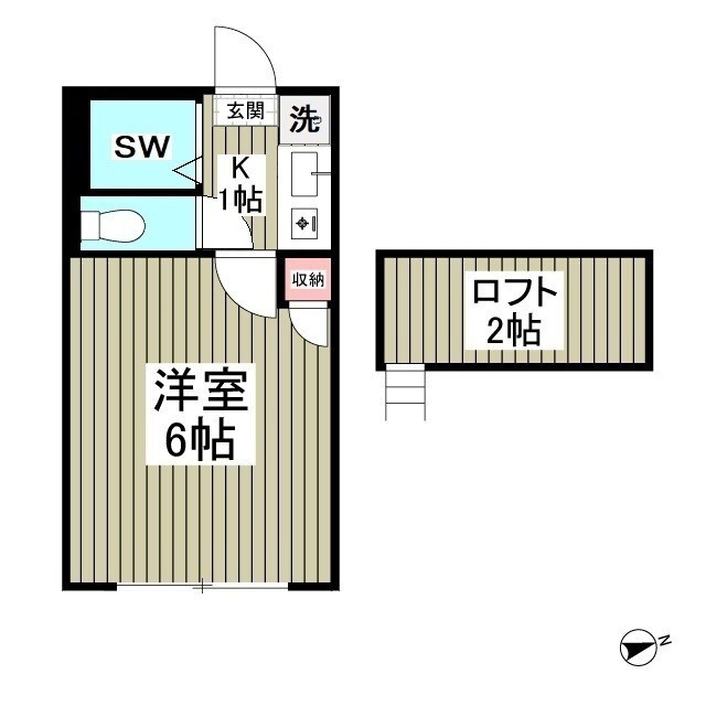 リブレス草加IVの間取り