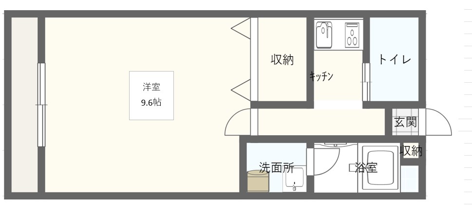 アサンテハイムの間取り