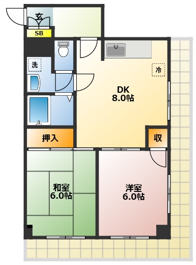 セントラルパークマンションの間取り