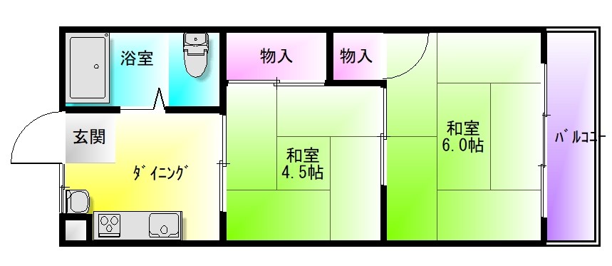 UMマンションの間取り写真