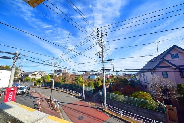 眺望　タウンハウジング府中店まで