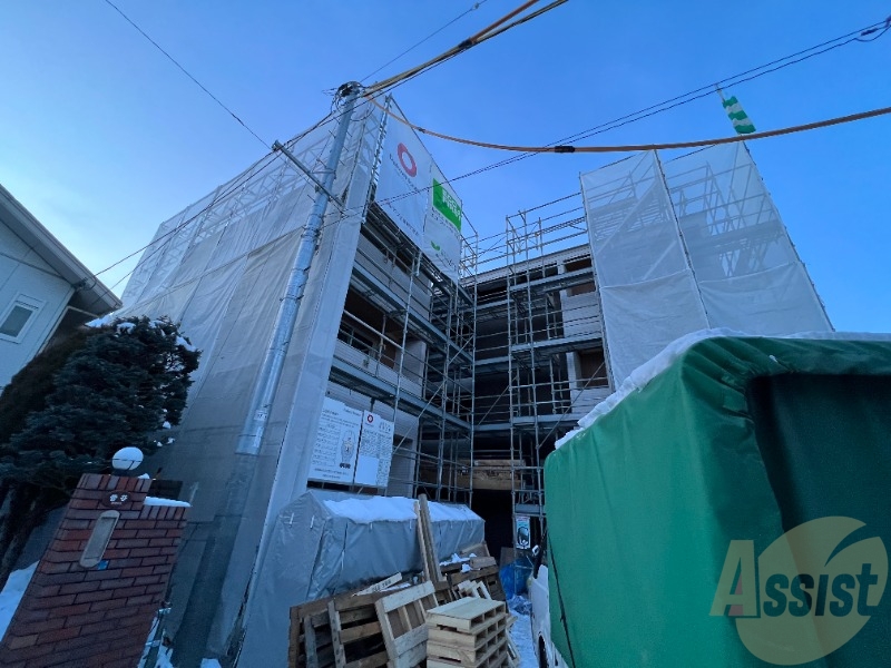 玄関　※現在建築中となります。完成後に室内写真を掲載いたします。