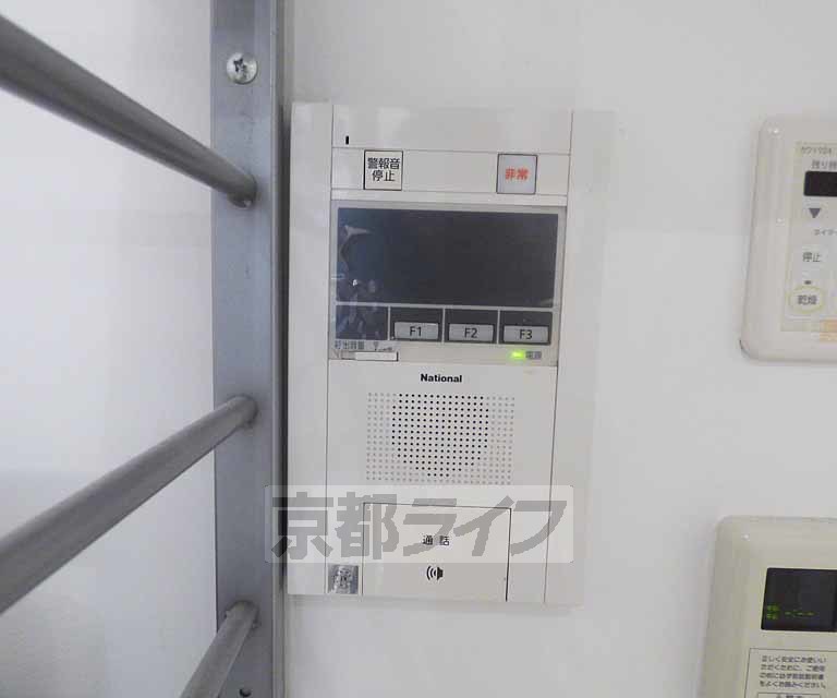 セキュリティ　顔が見えて安心です。