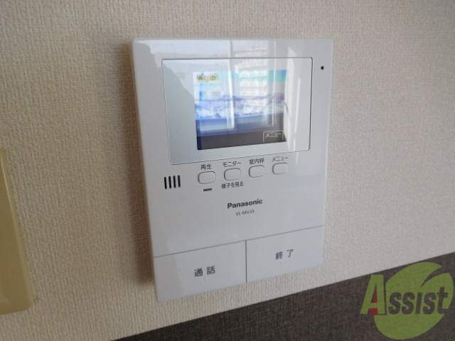 セキュリティ　安心オートロック付きＴＶモニタ付きインターホン