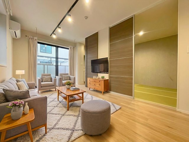 居室・リビング　CG家具の為実際は家具が付きません