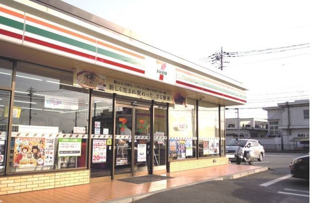 コンビニ　セブンイレブン石和唐柏店（コンビニ）まで500m