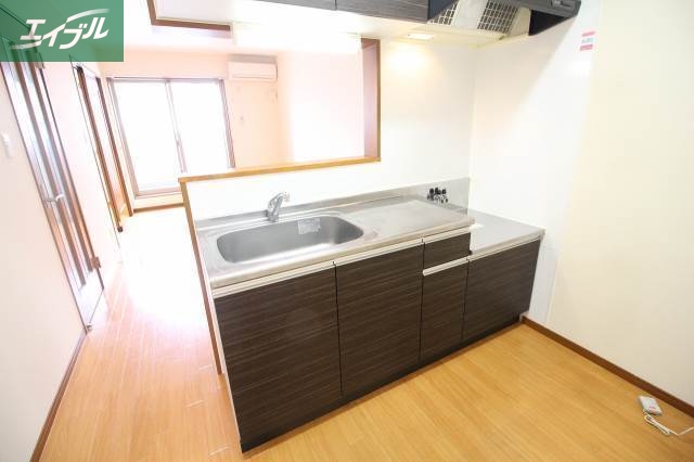 キッチン　ゆったりカウンターキッチン