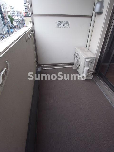 バルコニー　落ち着いた時間を過ごせるバルコニーです