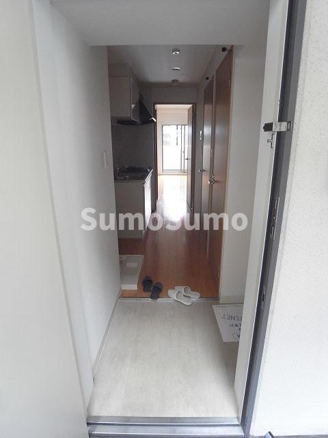 玄関　収納もある玄関です