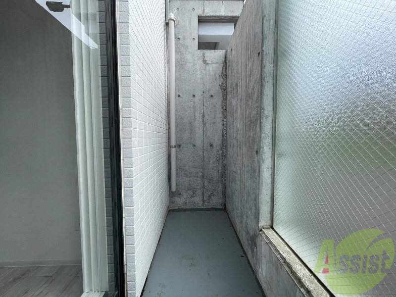 バルコニー　バルコニーです。洗濯物を干したり一息ついたりできますね！