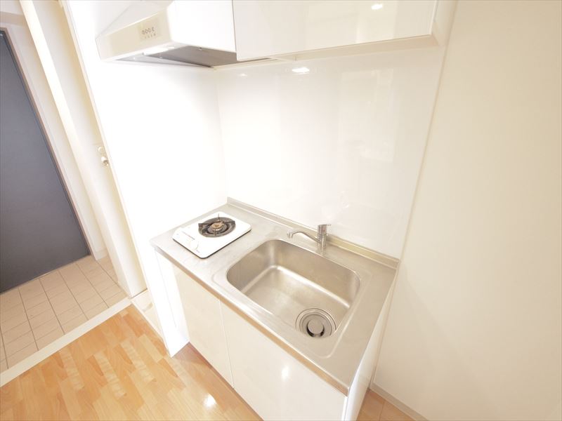 キッチン　ガス１口コンロ