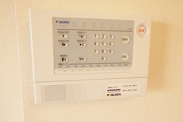 セキュリティ　ALSOKホームセキュリティ搭載