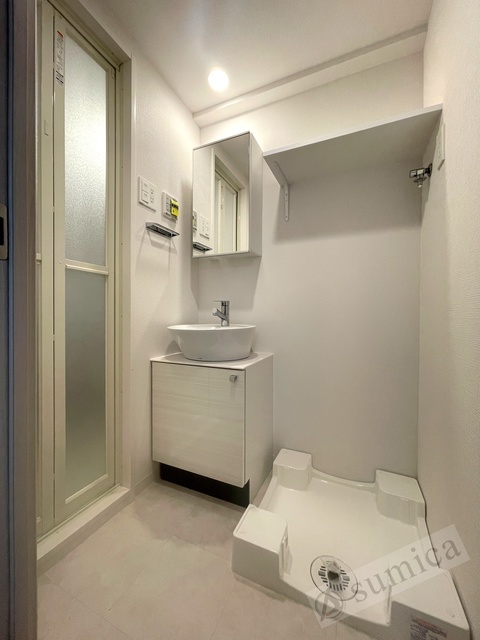 洗面設備　洗面脱衣所付き！独立洗面台が便利です♪♪