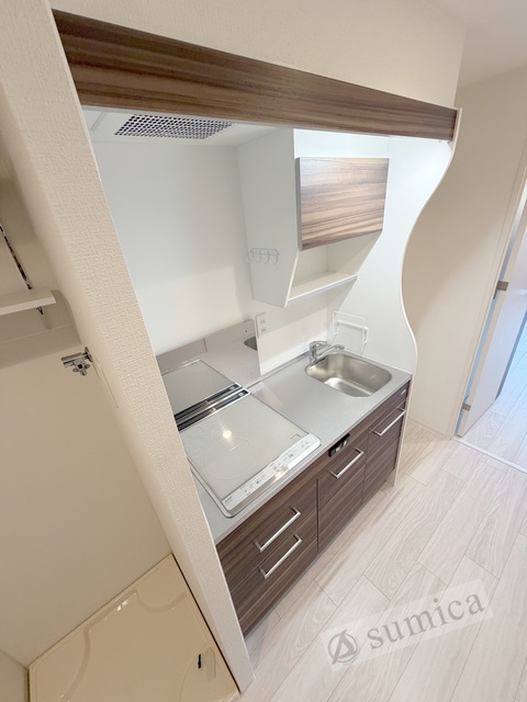 キッチン　２口システムキッチンでお料理楽しく♪♪