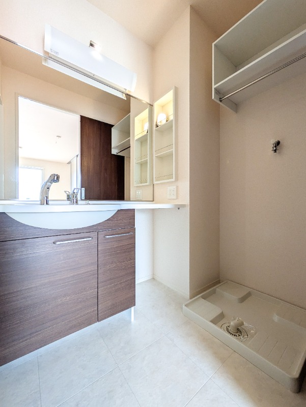 洗面設備　図面と現状に相違がある場合には現状を優先