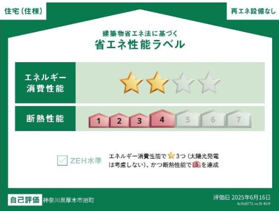 省エネ性能ラベル　省エネ性能ラベル