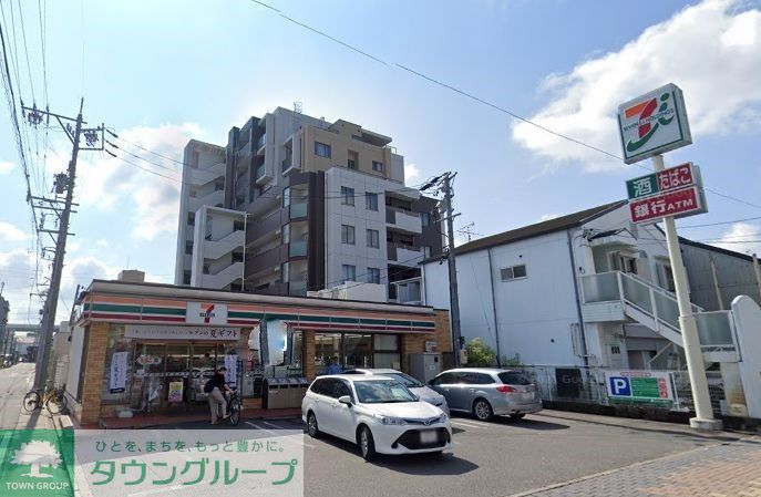 コンビニ　セブンイレブン名古屋柳原店（コンビニ）まで400m