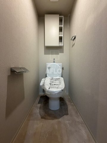 トイレ　グランセジュール大国町(敷津小学校区)　温水洗浄便座