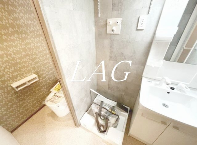 洗面設備　洗面台です。