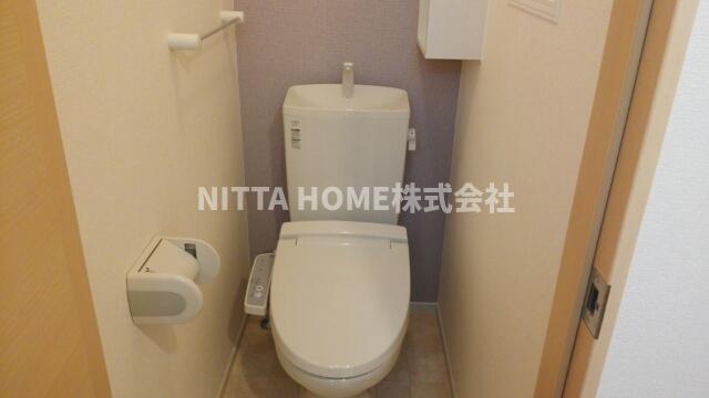 トイレ　ウォシュレット付きのトイレで快適◎