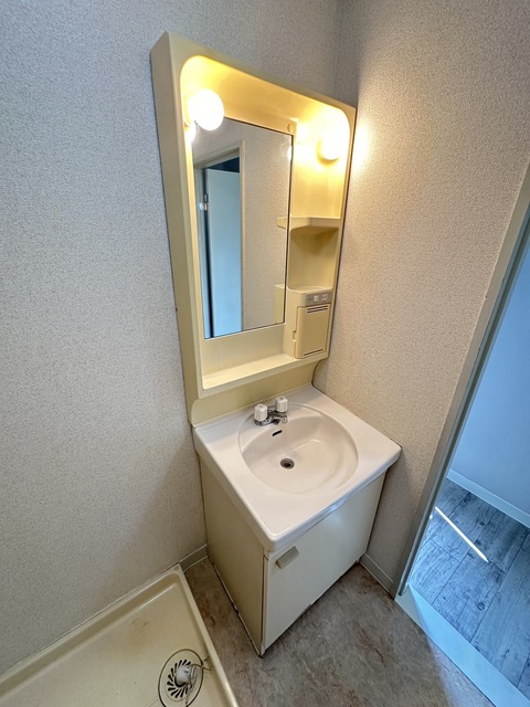 洗面設備　別部屋参考写真です