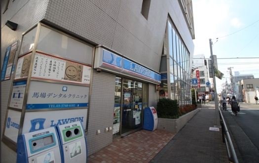 コンビニ　ローソン 奥沢駅前店（コンビニ）まで950m