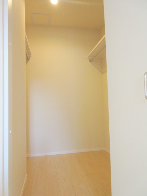 収納　大容量のウォークインクローゼット