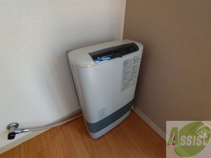 その他設備　ガス暖房がついており、寒い日も安心です！