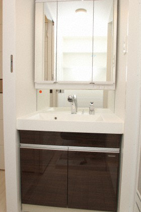 洗面設備　シャンプードレッサー付きです♪