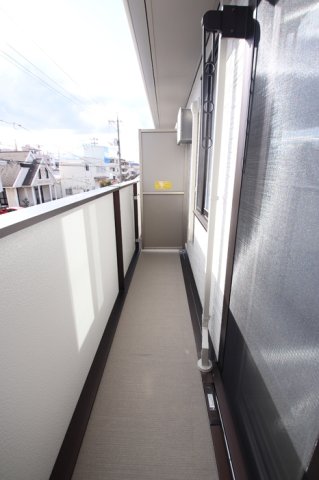 バルコニー　南向き