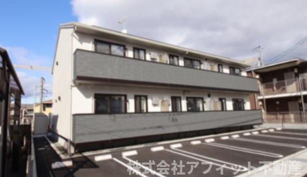 建物外観　シャルマン本庄・軽量鉄骨造