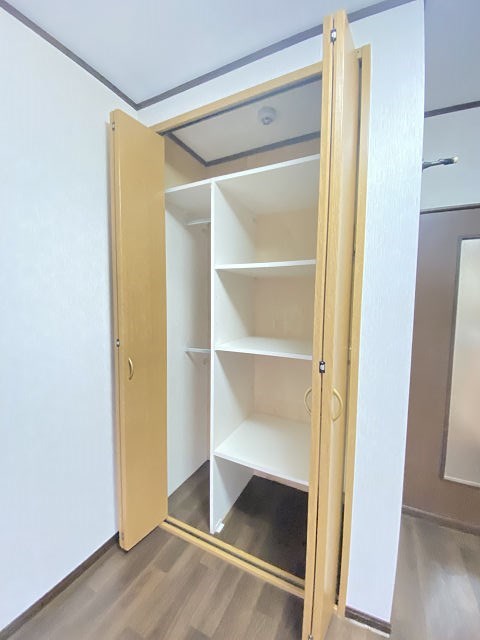 収納　十分な収納スペースがあります