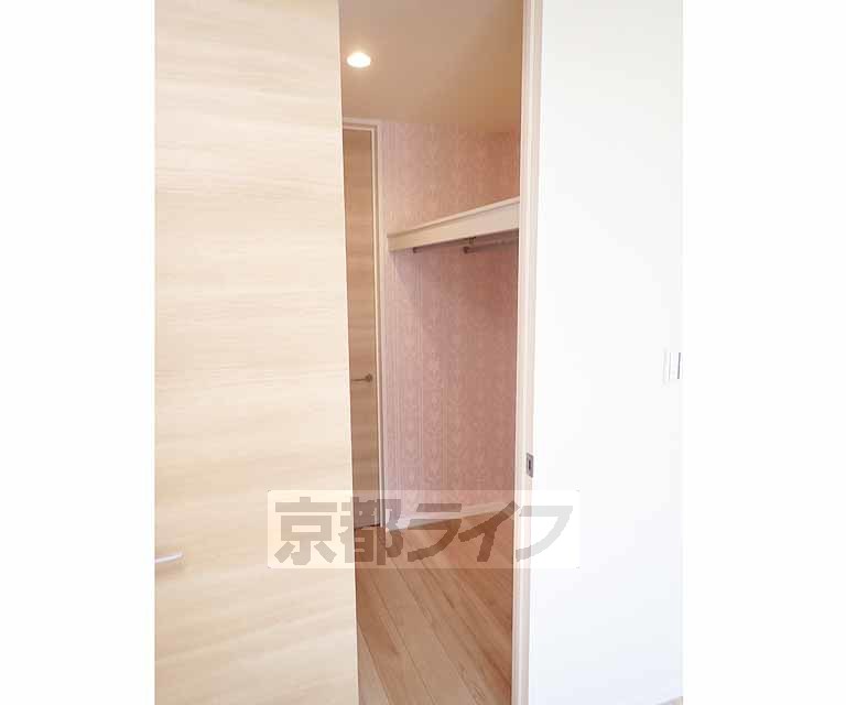収納　ウォークインクローゼットです。
