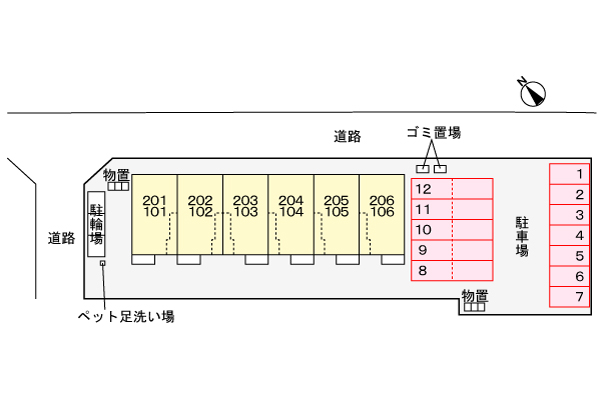 駐車場　駐車場