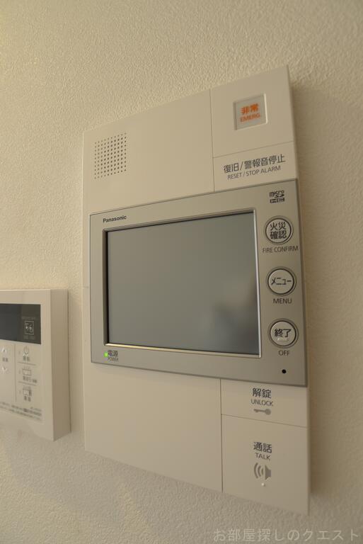 セキュリティ　部屋によってカラータイプことなります。