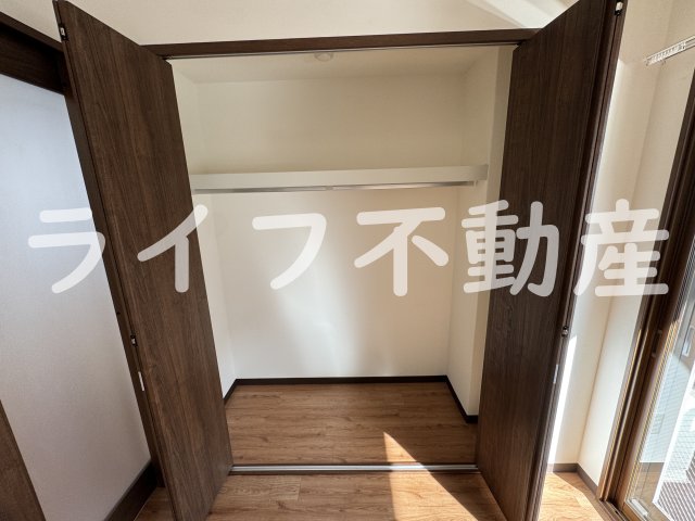 収納　十分な収納スペースがあります