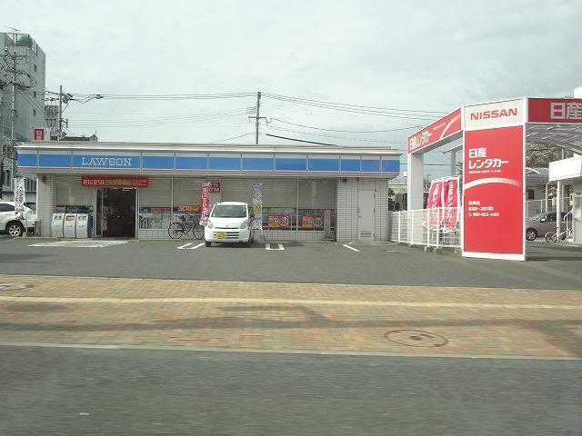 コンビニ　ローソン八幡筒井町店（コンビニ）まで150m