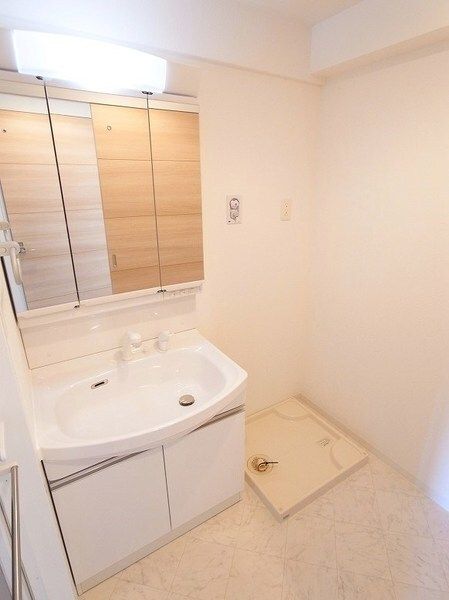 洗面設備　洗面所です