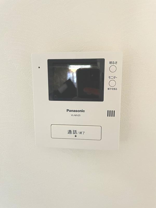 セキュリティ　モニター付きインターホン（室内）