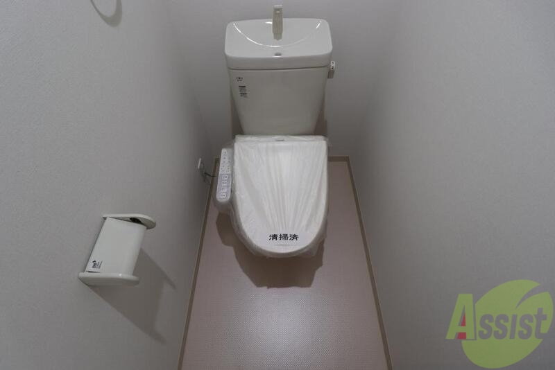 トイレ　快適に使用できる、清潔感にこだわったトイレです。