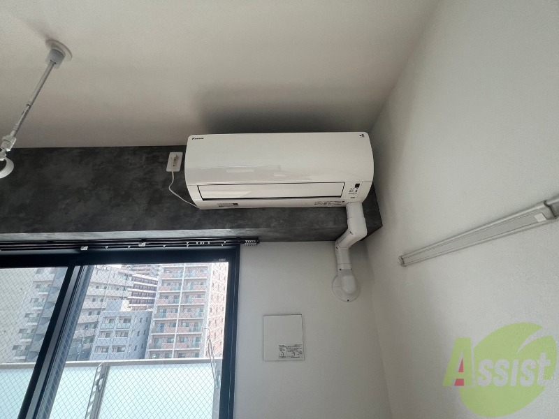 その他設備　エアコン付きで暑い夏も寒い冬も快適に過ごせます