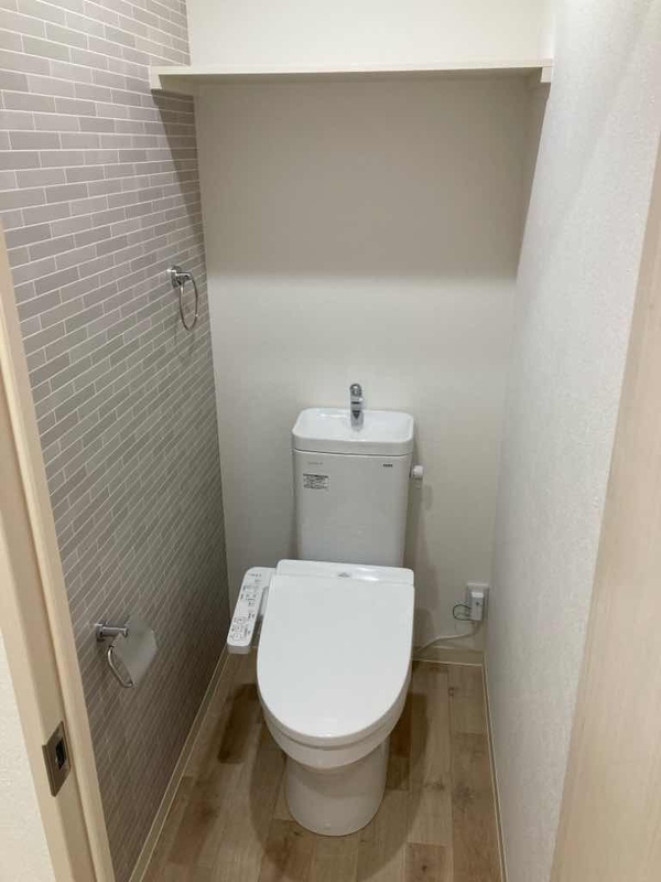 トイレ　ウォシュレット付きのトイレです♪
