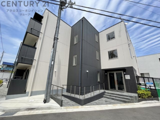 建物外観　オートロック・防犯カメラ付きで安心です！