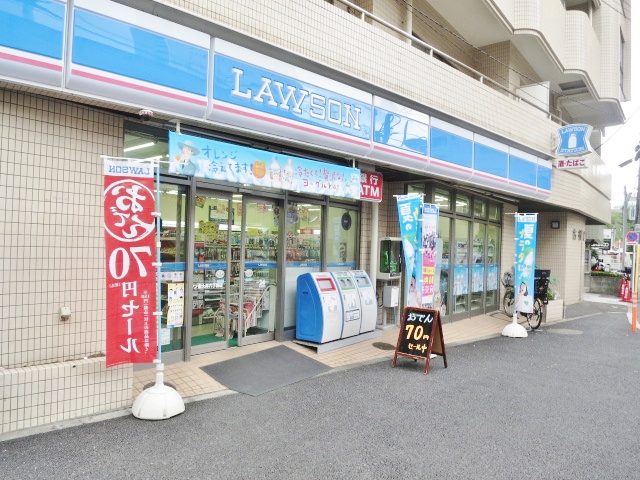 コンビニ　ローソン東大井六丁目（コンビニ）まで74m