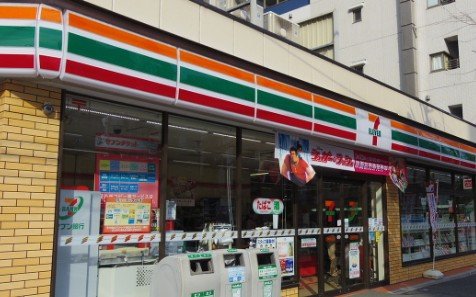 コンビニ　セブンイレブン 江東新大橋3丁目店（コンビニ）まで376m