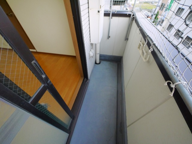 バルコニー　落ち着いた時間を過ごせるバルコニーです